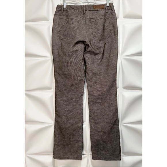 NWT Spanner Womens Sz 6 Brown Velvet Corduroy Pants NEW - Picture 4 of 9